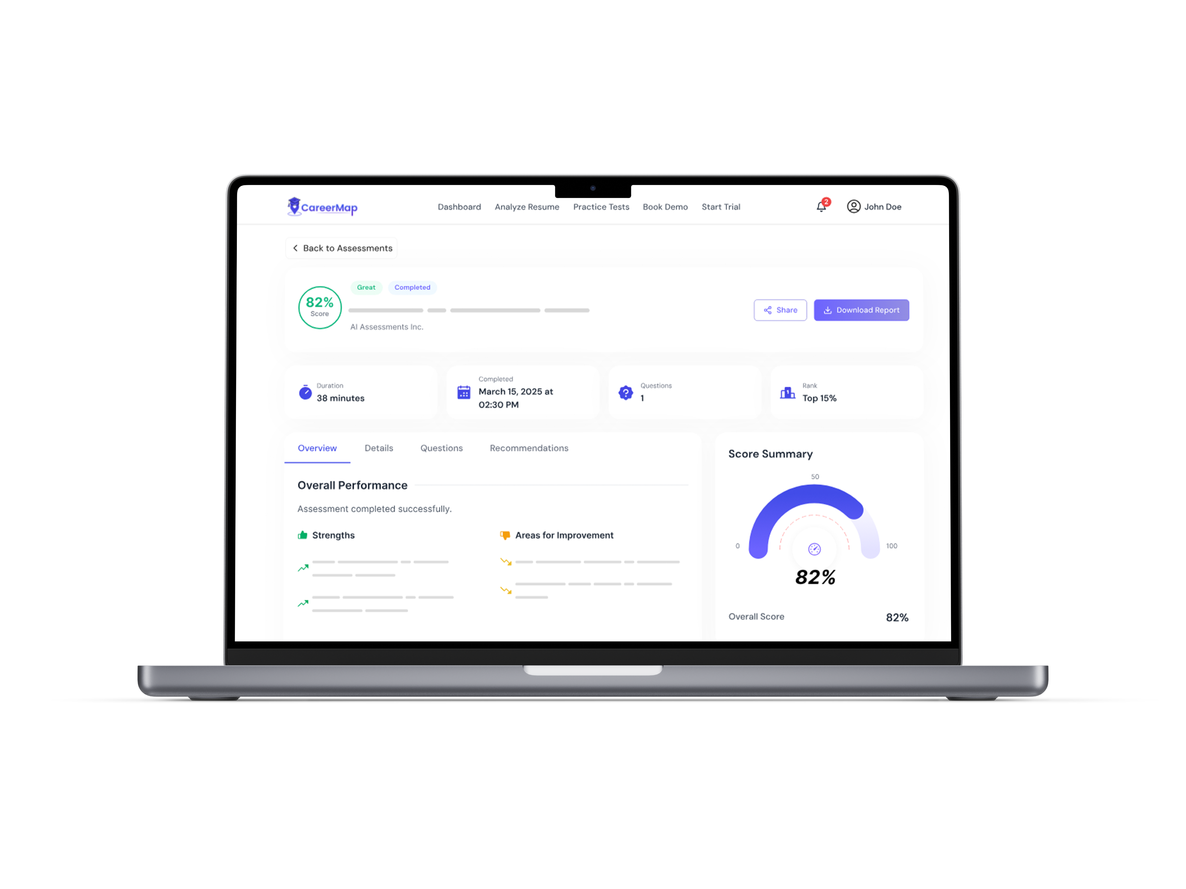 CareerMap Dashboard